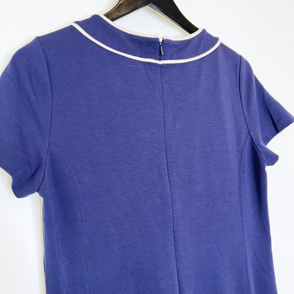 Lilly Pulitzer Dress Navy Shift Dress with Pink Buttons - Picture 5 of 6